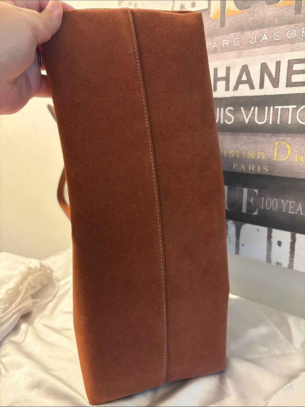 Coach Chelsea 36 suede in clay. Authentic - Picture 5 of 9